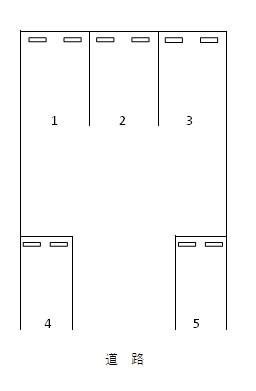 パーキング408の駐車配置図