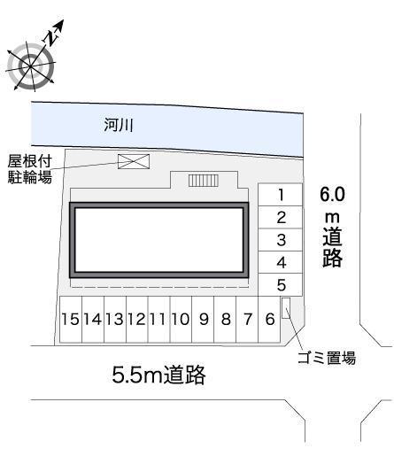 フルールアカネ(39158)の駐車配置図