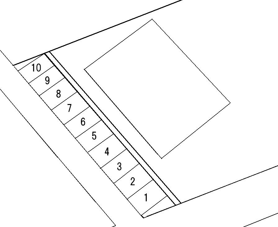 TORAパーキングの駐車配置図