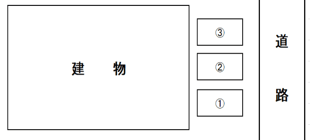 HOPETOWNの駐車配置図
