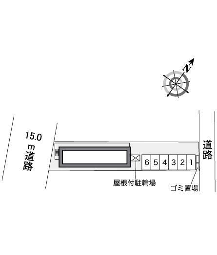 ルート4セイジィ(39226)の駐車配置図