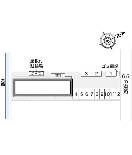 ドウージェム(25091)の駐車配置図