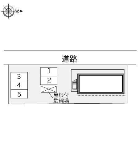 イシハラⅢ(24303)の駐車配置図