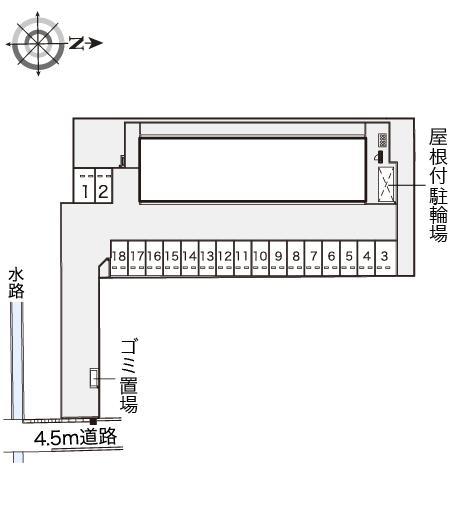 グッド ハッシー(42100)の駐車配置図