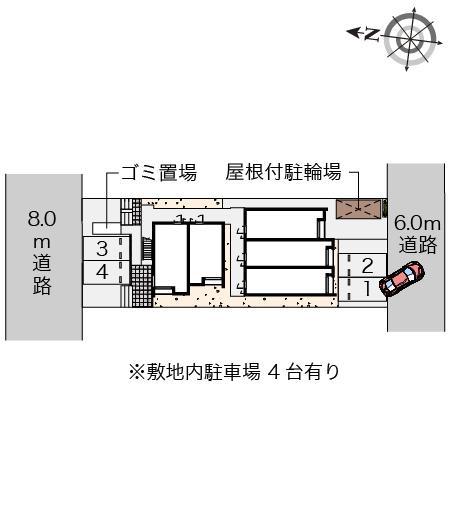 クレイノルタンブル大成(56682)の駐車配置図
