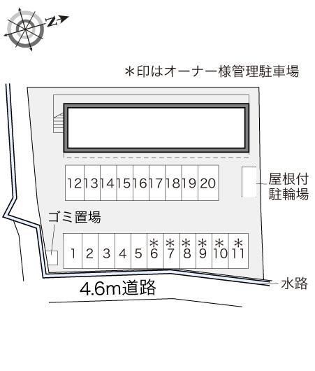 アツモリ(17246)の駐車配置図