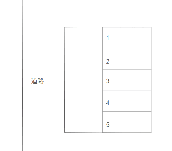 システムパーク中延第1の駐車配置図