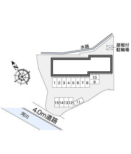 瀬戸品野(38288)の駐車配置図
