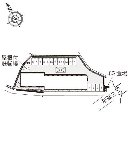 宮島(41912)の駐車配置図