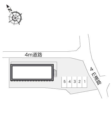 ストリーム(16394)の駐車配置図