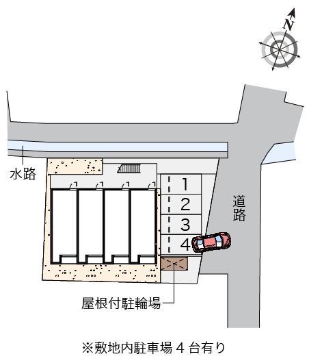 ディアコート(55368)の駐車配置図
