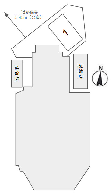 スカイコート護国寺の駐車配置図