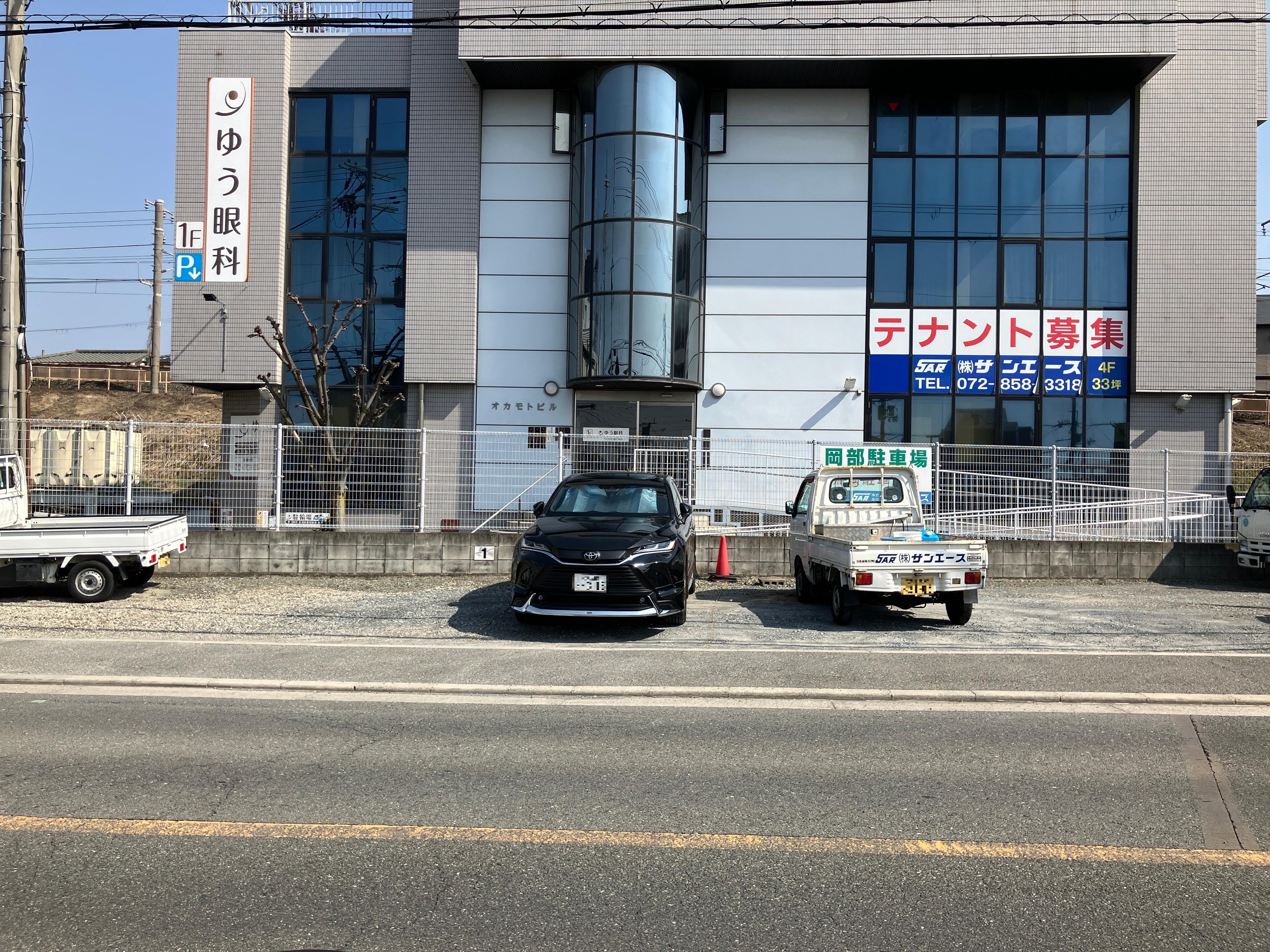 岡部駐車場Bの外観・駐車場イメージ2枚目