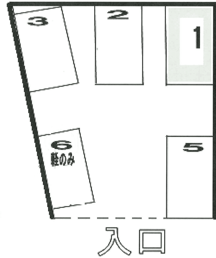 SK元町パーキングの駐車配置図