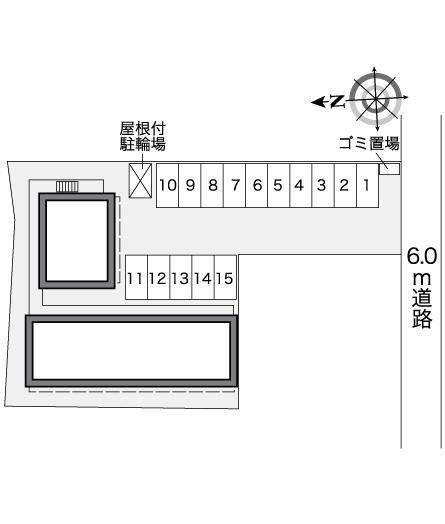 よろづや(25697)の駐車配置図
