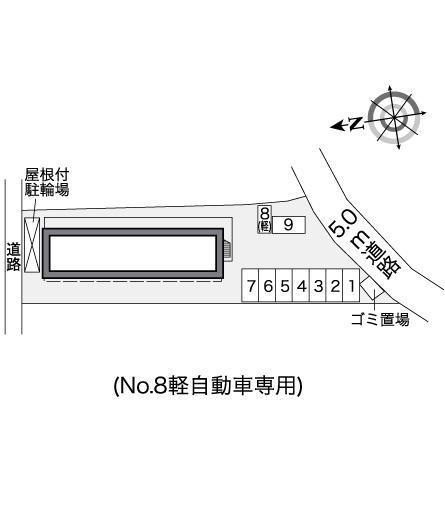 サンフラワー(25698)の駐車配置図