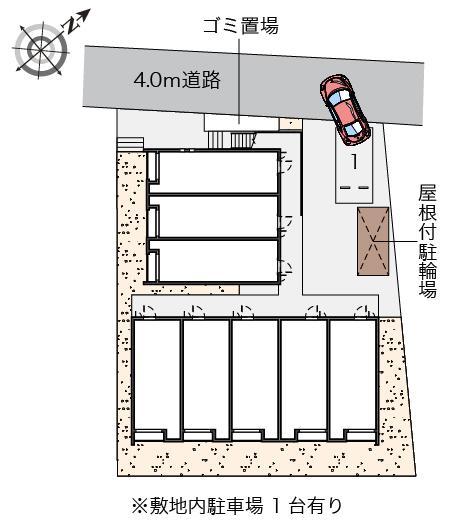 クレイノgハイム(56369)の駐車配置図