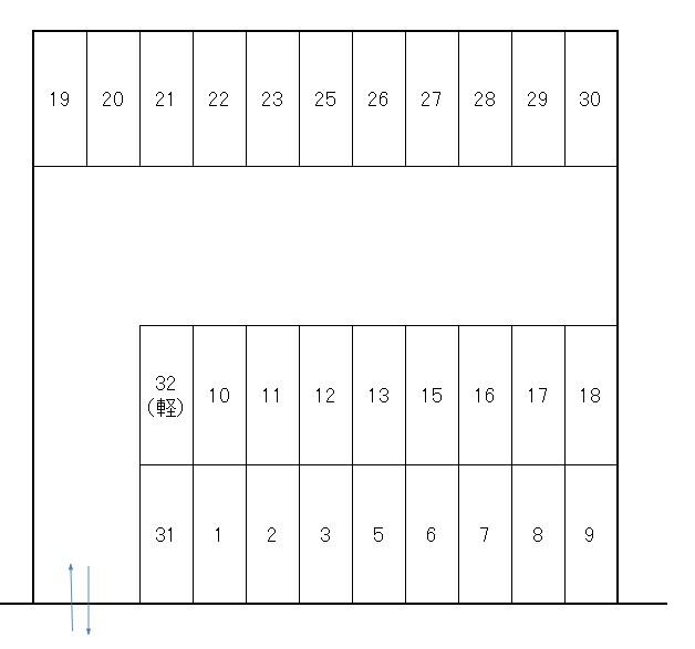 J-289の駐車配置図