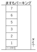 ますもパーキングの駐車場