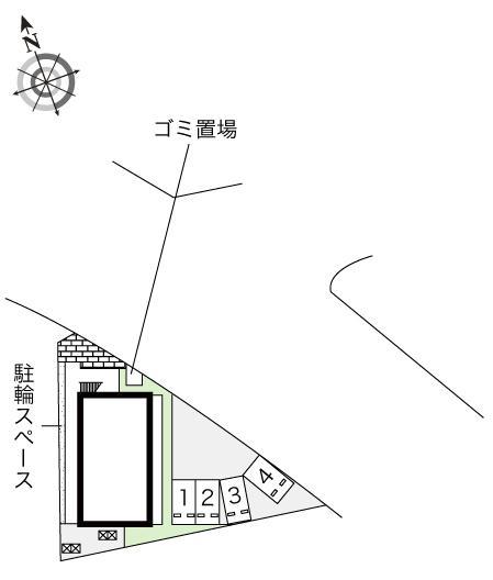 ルニⅢ(19841)の駐車配置図