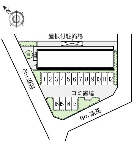 ドルフィン(16894)の駐車配置図