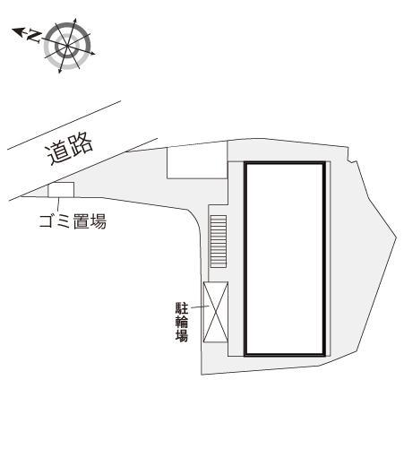 千里山(20317)の駐車配置図