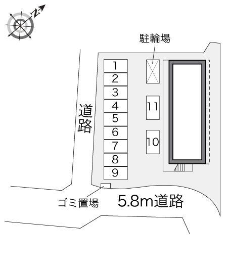 フォーユー(16445)の駐車配置図
