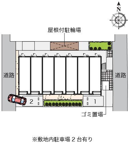 クレイノ欅(58647)の駐車配置図