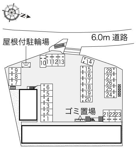 エスペランサ(37206)の駐車配置図