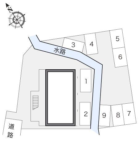 恵(17301)の駐車配置図