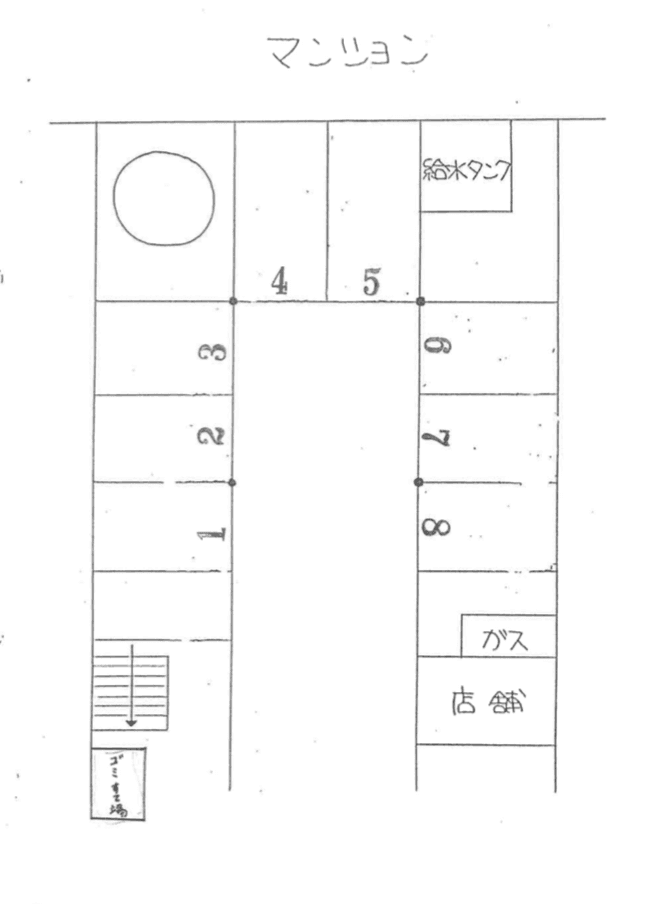 ルミエールベフの駐車配置図