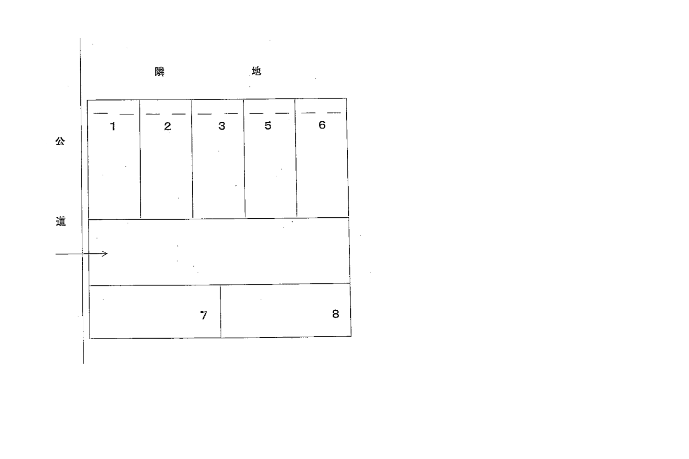 430の駐車配置図