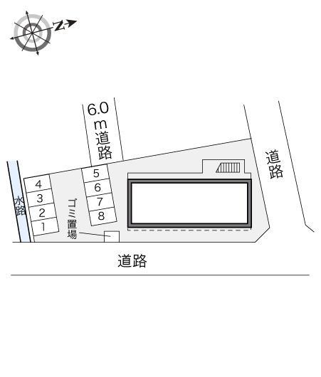 サンライズ(23569)の駐車配置図