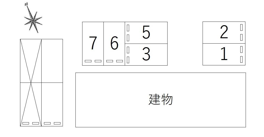 60071グラシア小木の駐車配置図