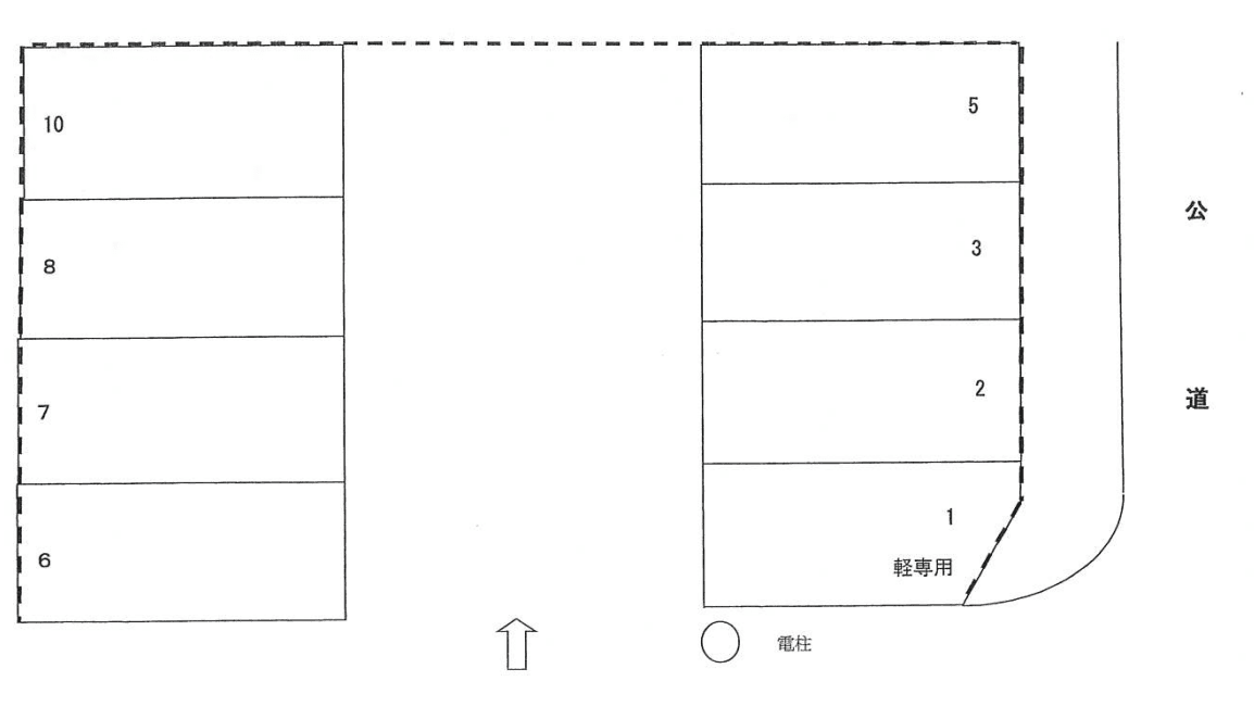 194の駐車配置図