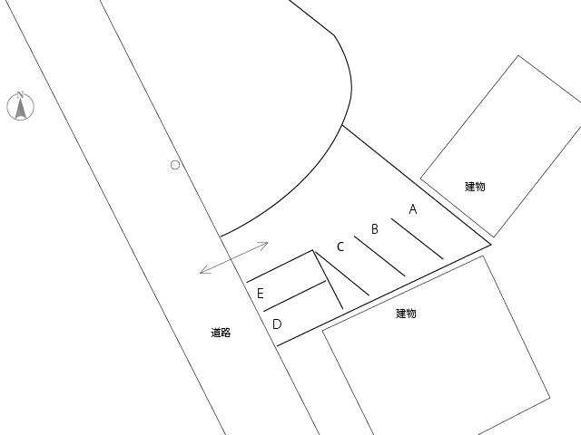 ガーデンパーク文京の駐車配置図