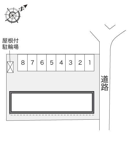 エスポワール(28851)の駐車配置図