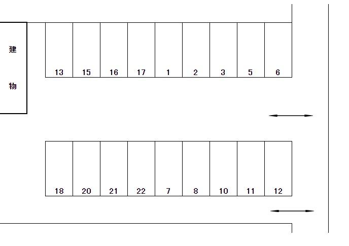 J-216の駐車配置図