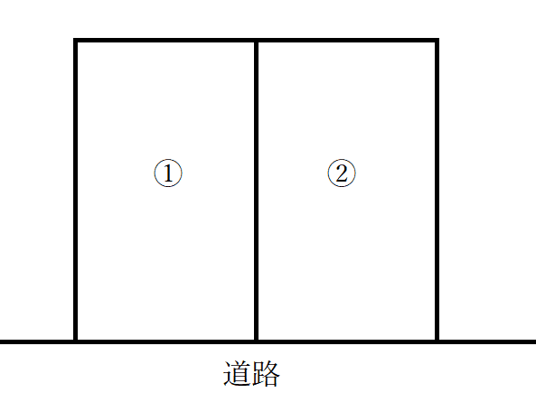濵田駐車場(甲突町)の駐車配置図