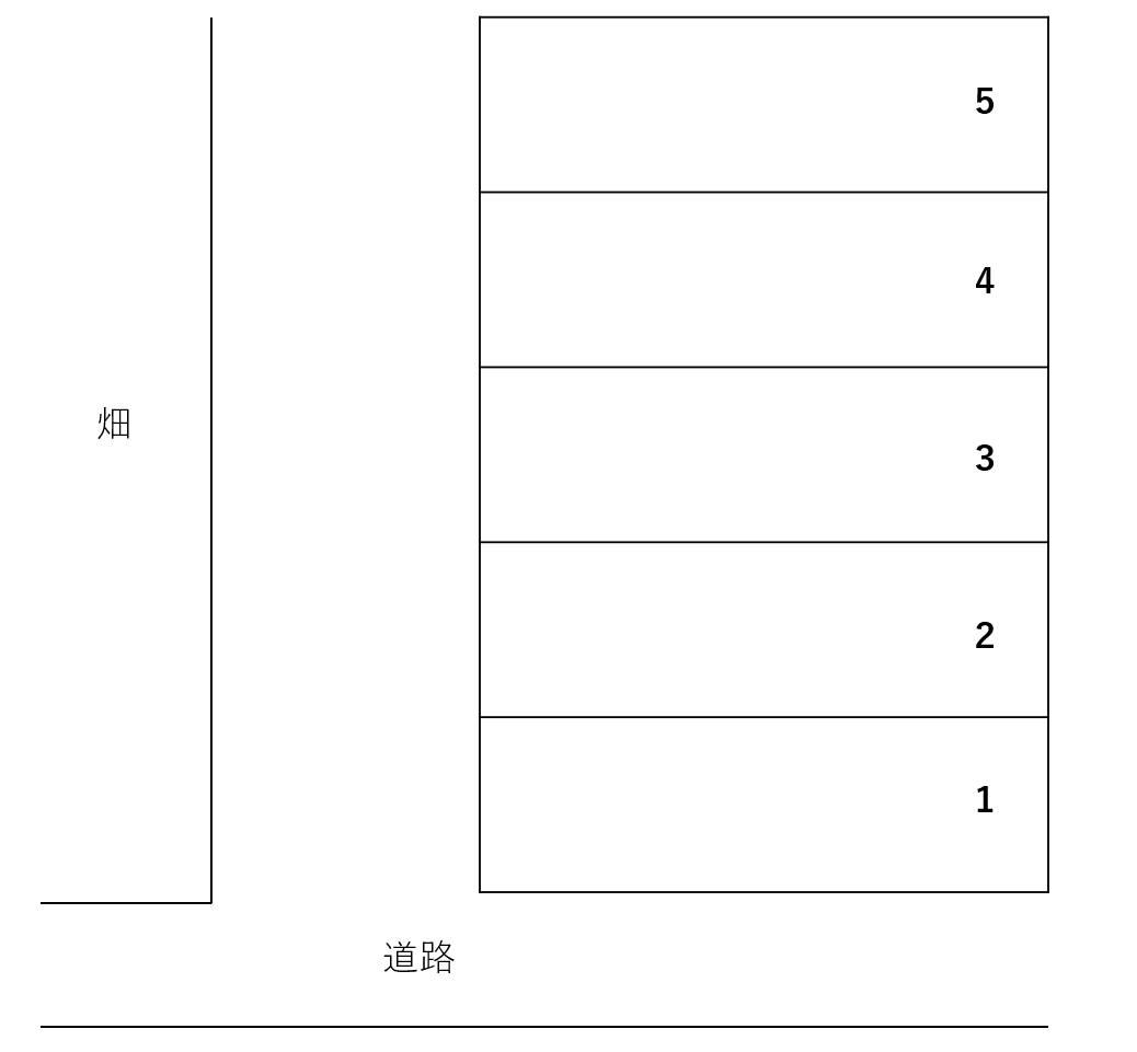 与一駐車場の駐車配置図