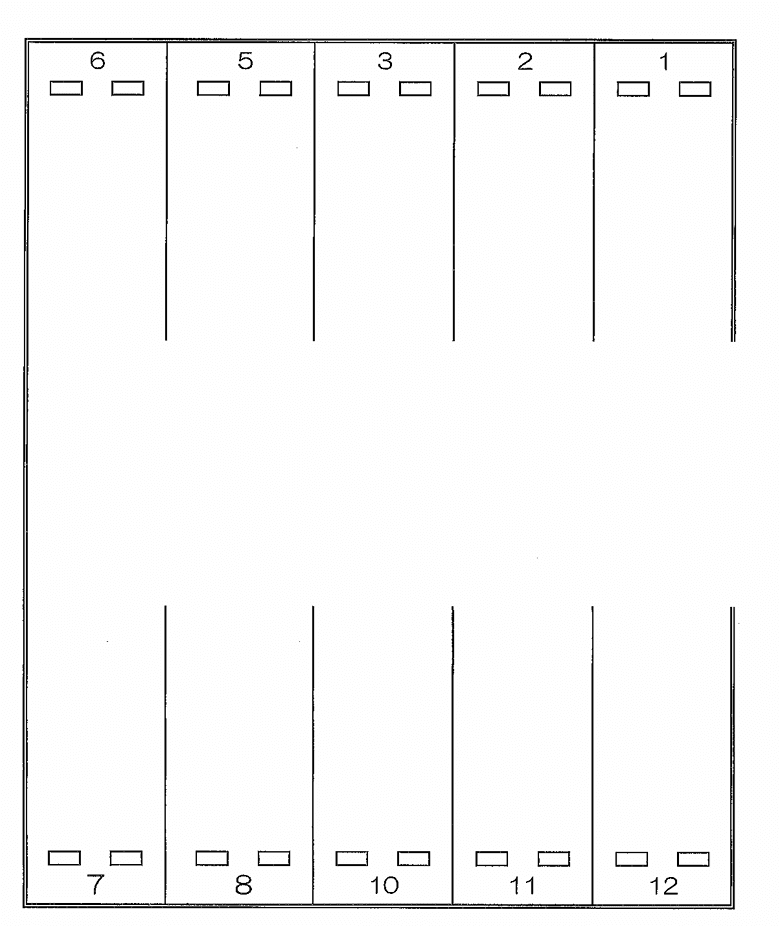 967の駐車配置図