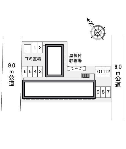 Primrose(26277)の駐車配置図