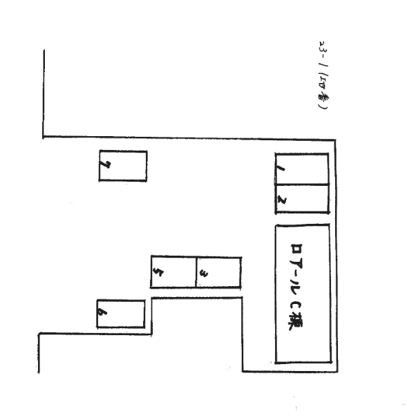 ロアールCの駐車配置図
