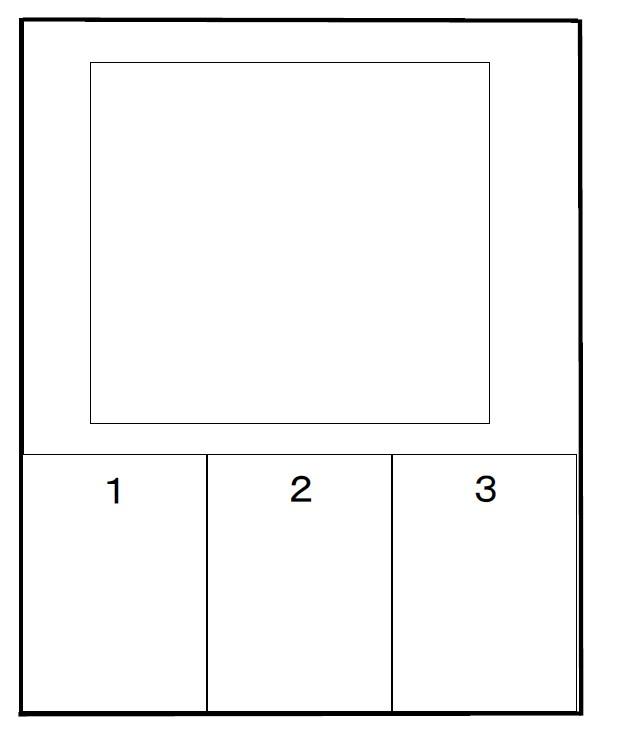 サンライフブーケの駐車配置図