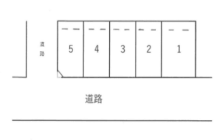503駐車場の駐車配置図