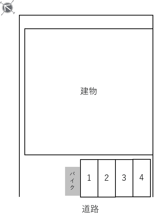アルヴィータの駐車配置図