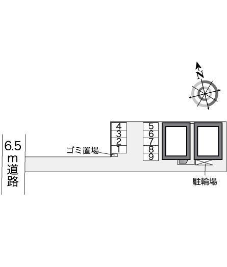 ハッピネス Y(25287)の駐車配置図