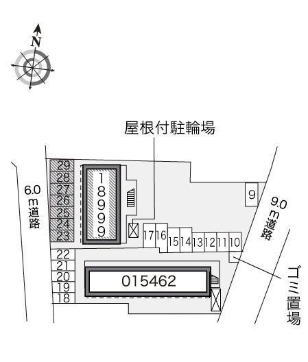 アプリーレ・セイ(18999)の駐車配置図