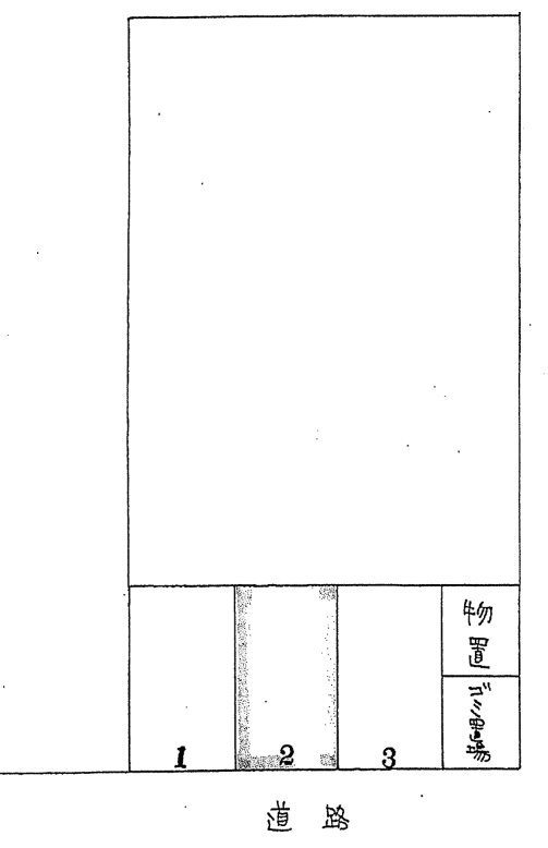 プリオール長丘駐車場の駐車配置図