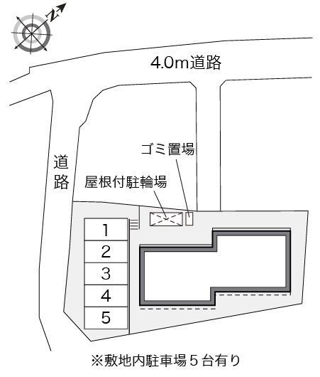 シャイン(40485)の駐車配置図